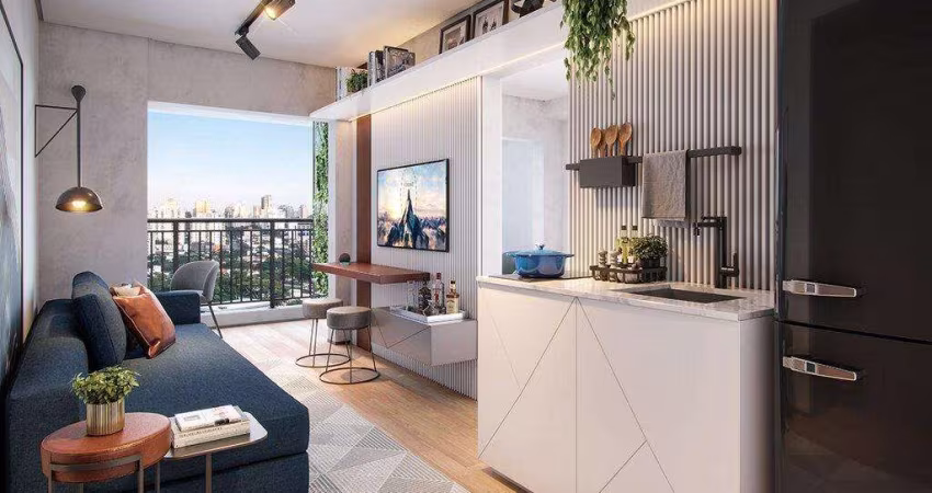 Apartamento para Venda - 22m², 1 dormitório, Brooklin