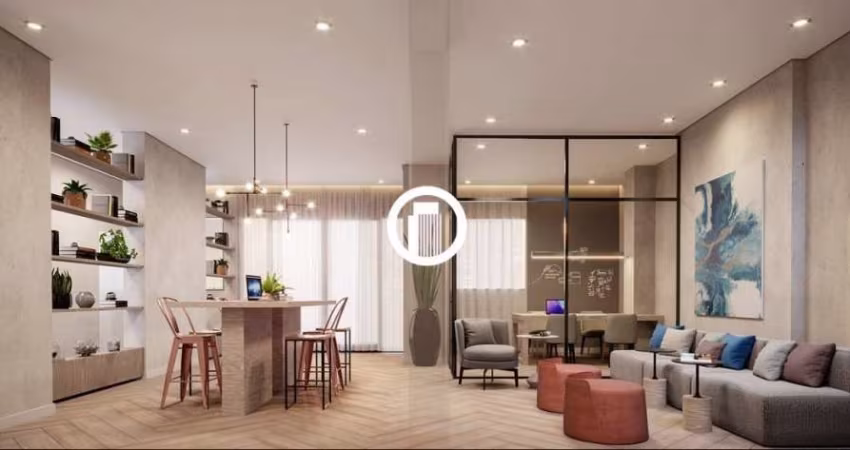 Apartamento para Venda - 31m², 1 dormitório, 1 vaga - Santo Amaro