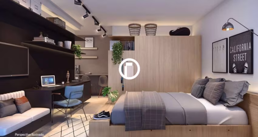 Apartamento para Venda - 32m², 1 dormitório, Moema
