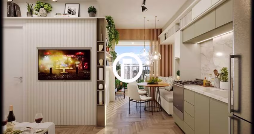 Apartamento para Venda - 41m², 2 dormitórios, 1 vaga - Lapa