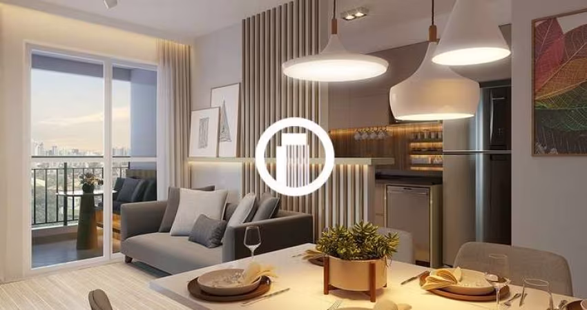 Apartamento para Venda - 56m², 2 dormitórios, sendo 1 suites, 1 vaga - Morumbi