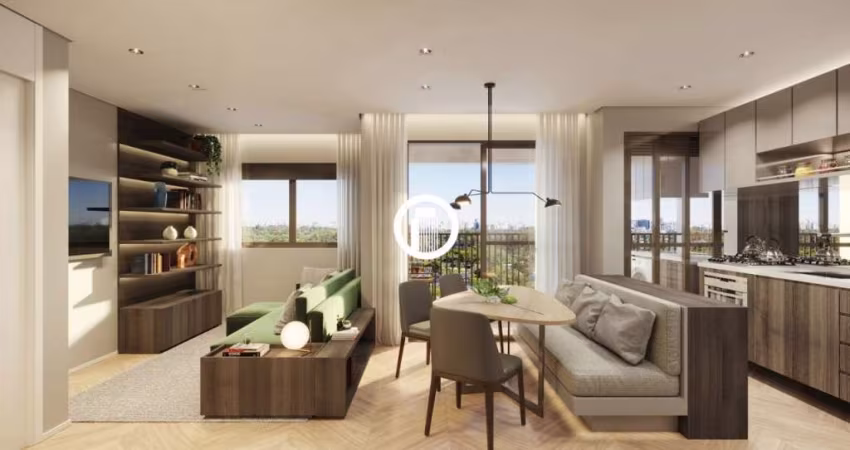 Apartamento para Venda - 47m², 2 dormitórios, 1 vaga - Lapa