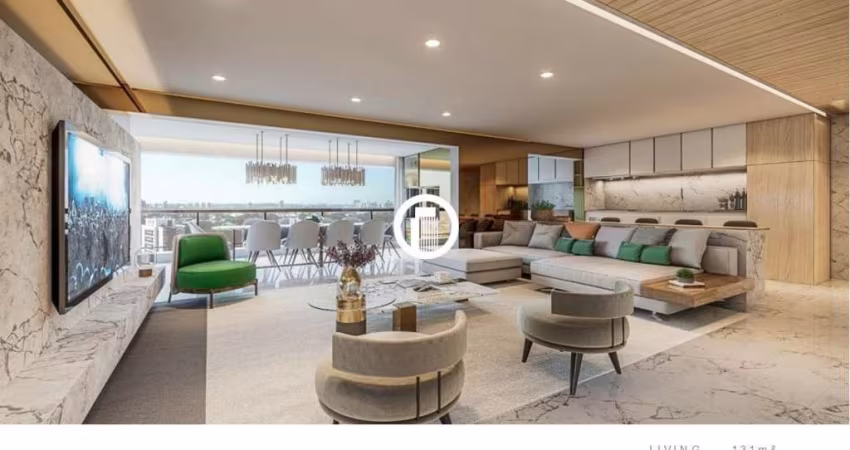 Apartamento para Venda - 131m², 3 dormitórios, sendo 3 suíte e 2 vagas - Vila Mariana