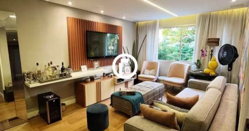 Apartamento para venda 110m², 3 dormitórios, sendo 3 suítes,  1 vaga - Moema