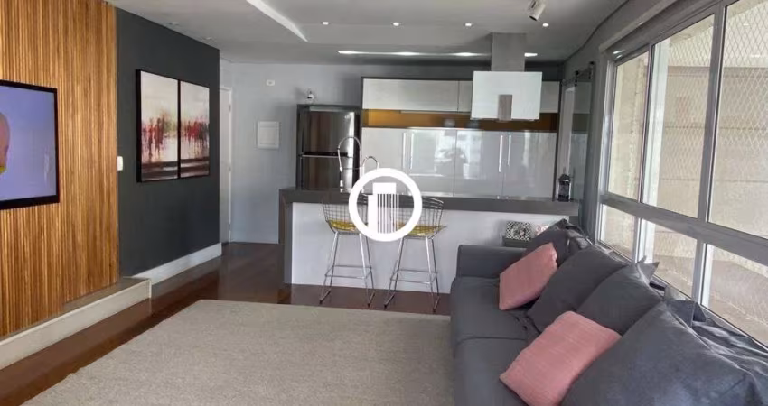 Apartamento Duplex Totalmente Mobiliado para locação 115m², 3 dormitórios, sendo 2 suítes, 2 vagas - Ibirapuera