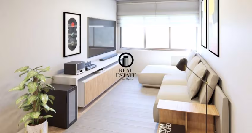 Apartamento para venda 91m², 2 dormitórios, 1 suíte, 1 vaga - Vila Nova Conceição