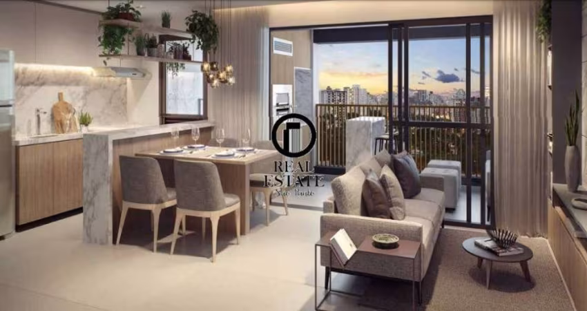 Apartamento para venda 63m², 2 dormitórios, 1 suíte, 1 vaga - Vila Clementino