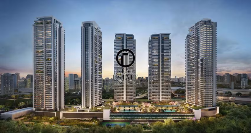 Apartamento para Venda - 186m², 4 dormitórios, sendo 2 suites, 3 vagas - Real Parque