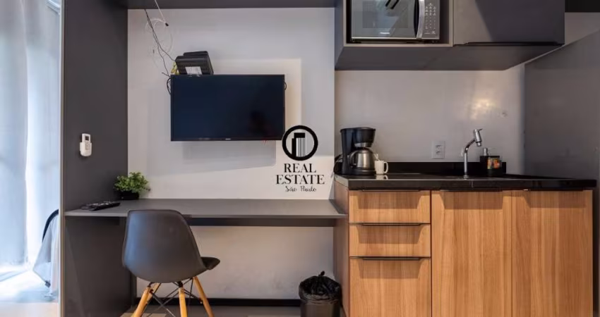 Apartamento Studio para locação/aluguel MOBILIADO, 22m², 1 dormitório - Consolação
