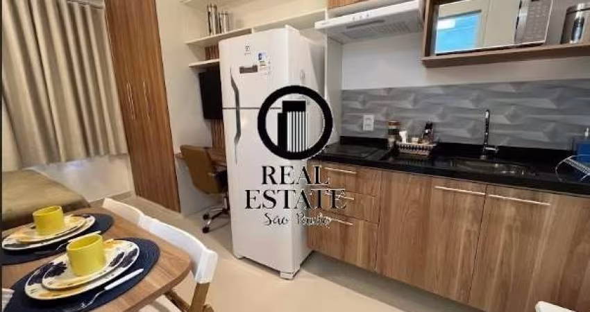 Apartamento Studio TOTALMENTE MOBILIADO para locação/aluguel mensal 18m², 1 dormitório - Vila Clementino