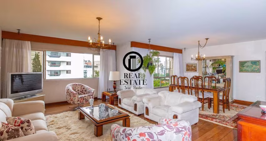 Apartamento para Venda - 164m², 4 dormitórios, sendo 1 suites, 2 vagas - Brooklin Paulista