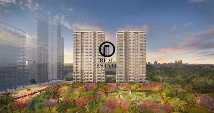 Apartamento para Venda - 123.56m², 3 dormitórios, sendo 3 suites, 2 vagas - Brooklin Paulista
