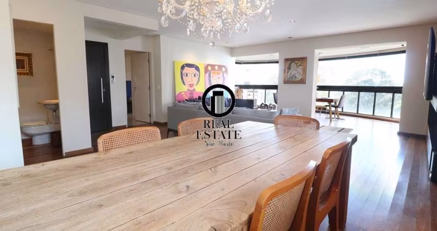 Apartamento para Venda - 163m², 3 dormitórios, sendo 3 suites, 4 vagas - Panamby