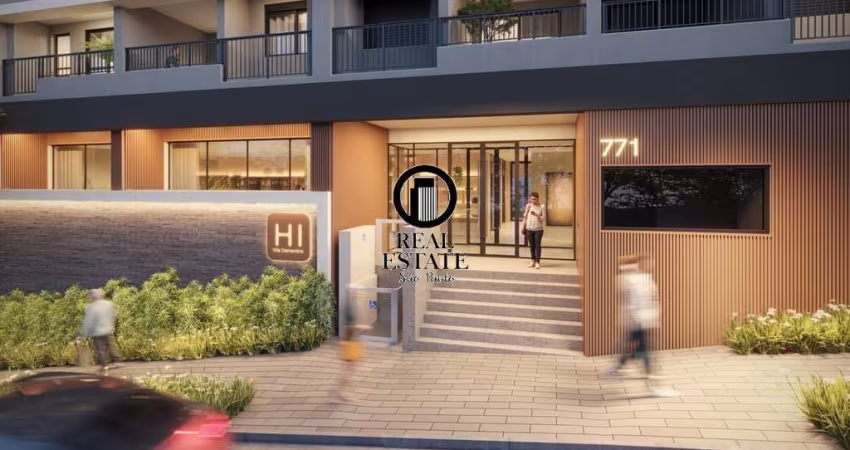 Apartamento para Venda - 50.33m², 2 dormitórios, sendo 1 suites, 1 vaga - Vila Clementino