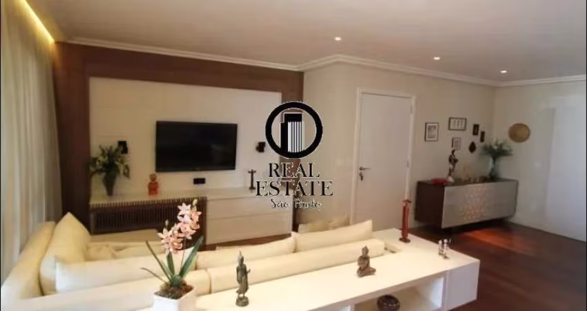 Apartamento para venda 167m², 3 dormitórios sendo 3 suítes e 3 vagas - Campo Belo