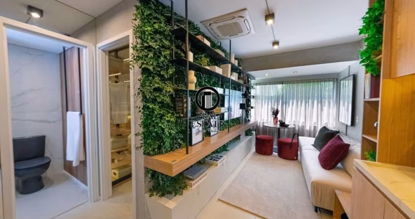 Apartamento para Venda - 29m², 2 dormitórios, 1 vaga - Saúde