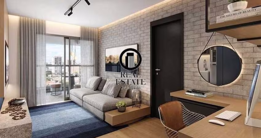 Apartamento para Venda - 66m², 2 dormitórios, sendo 1 suíte e 1 vaga - Brooklin