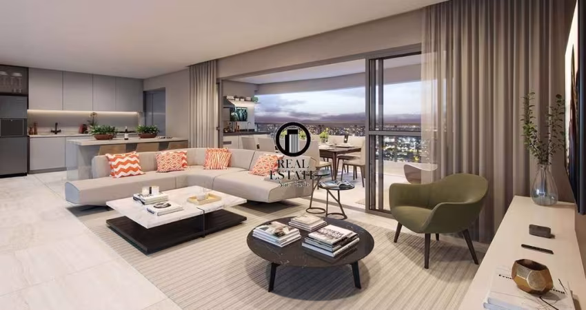 Apartamento para Venda - 120.2m², 3 dormitórios, sendo 3 suites, 2 vagas - Aclimação