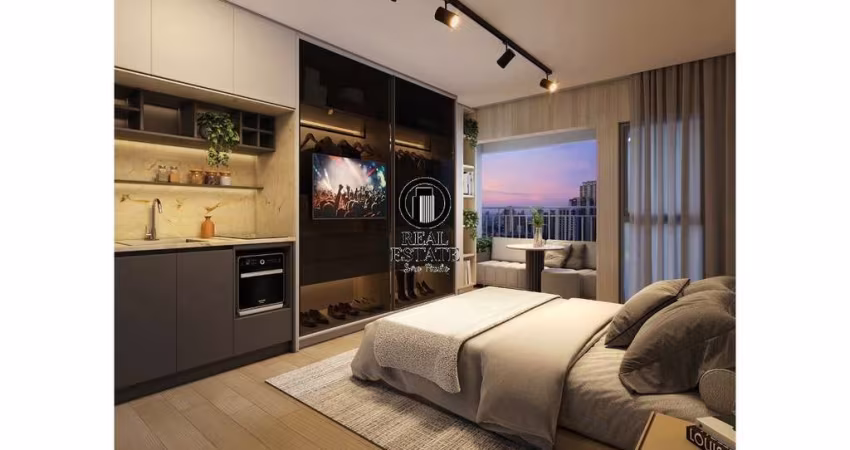 Apartamento para Venda - 22m², 1 dormitório - Brooklin