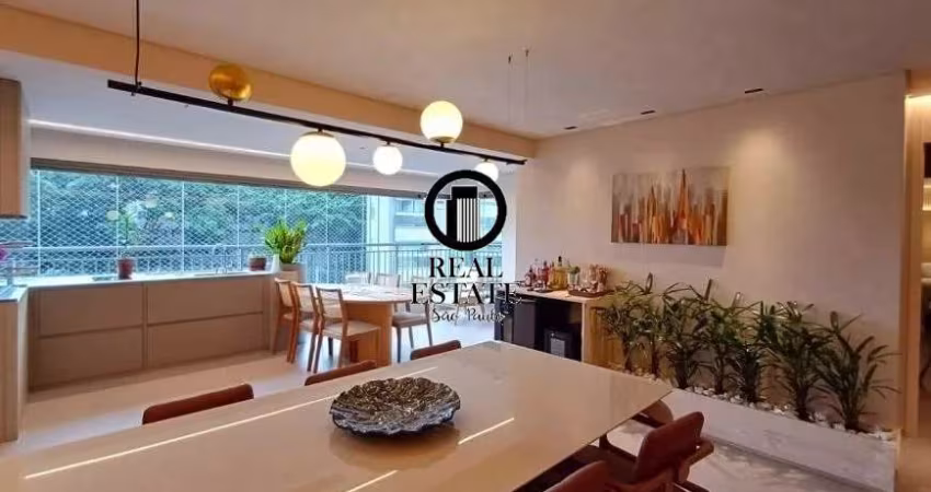 Apartamento para venda 161m², 3 dormitórios sendo 3 suítes e 2 vagas - Vila Clementino