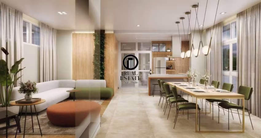 Apartamento para Venda - 29m², 1 dormitórios  - Vila Buarque