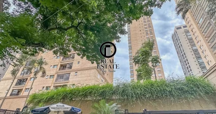 Apartamento para Venda - 218m², 3 dormitórios, sendo 3 suites, 4 vagas - Brooklin Paulista