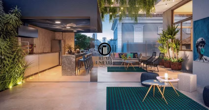 Garden para Venda - 58m², 1 dormitório, sendo 1 suítes - Perdizes