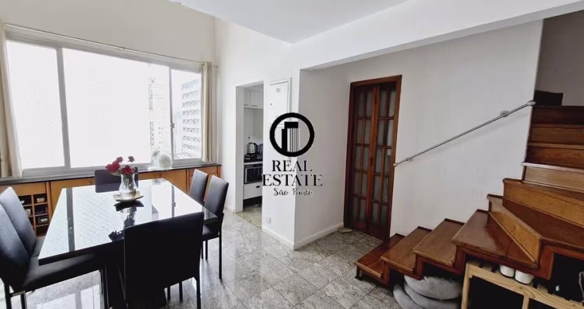 Apartamento para Venda - 77m², 1 dormitório, sendo 1 suites, 1 vaga - Brooklin Paulista