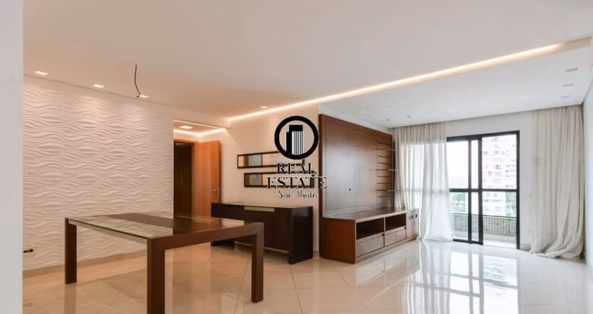 Apartamento para Venda - 138m², 3 dormitórios, sendo 1 suites, 3 vagas - Chácara Inglesa