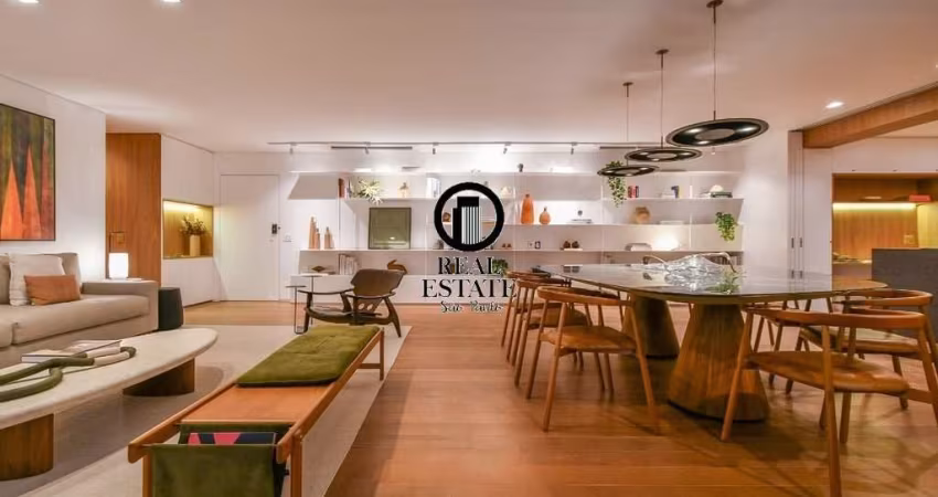 Apartamento para Venda - 213m², 3 dormitórios, sendo 3 suites, 3 vagas - Brooklin Paulista