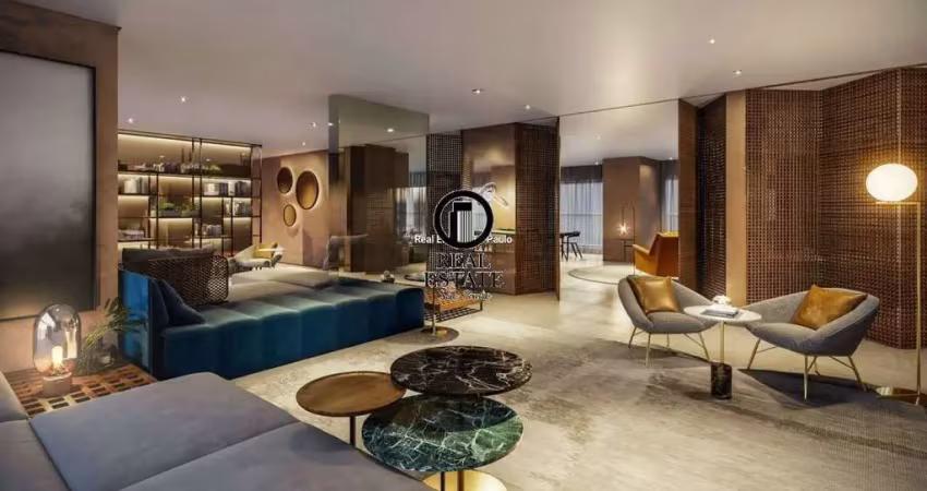 Apartamento loft para venda - 51m², 1 dormitório, sendo 1 suites, moema