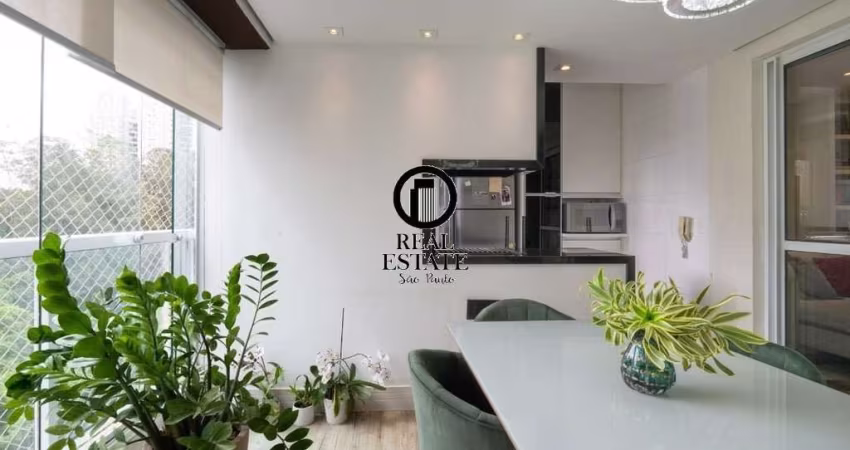 Apartamento para Venda - 77m², 2 dormitórios, sendo 2 suites, 2 vagas - Jardim Fonte do Morumbi