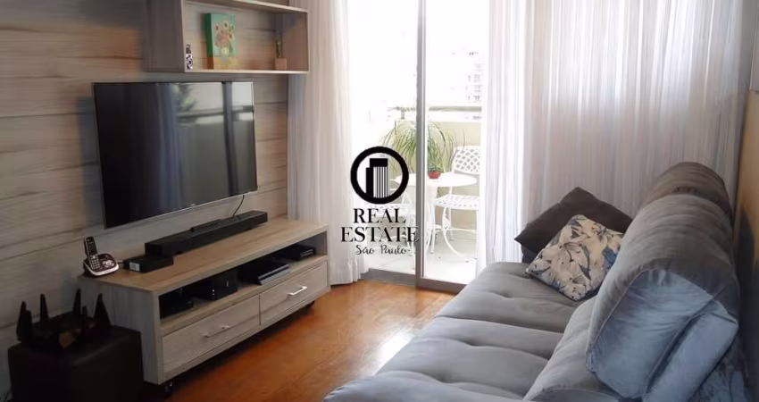Apartamento para Venda - 78m², 2 dormitórios, sendo 1 suites, 2 vagas - Vila Guarani (Z Sul)