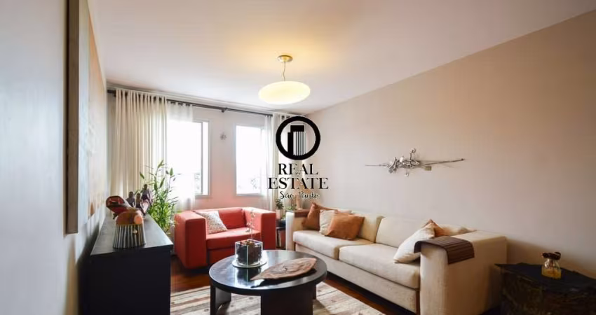 Apartamento para Venda - 136m², 3 dormitórios, sendo 1 suites, 2 vagas - Vila Clementino