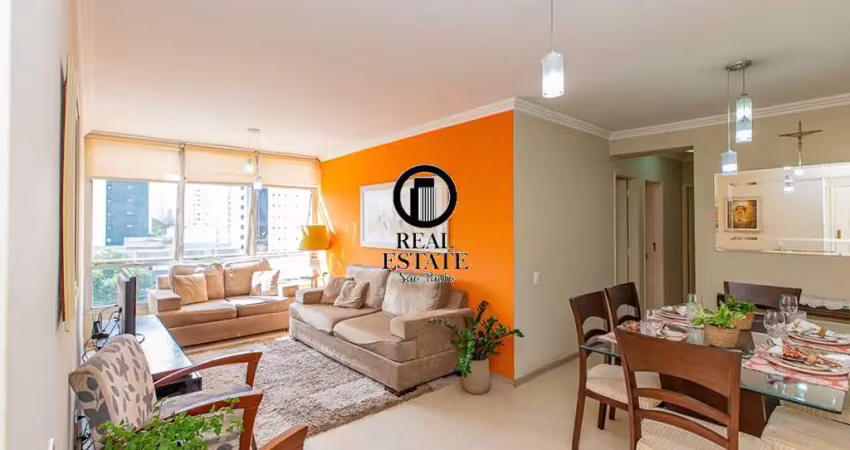 Apartamento para venda - 107m², 3 dormitórios, sendo 1 suites, 1 vaga - campo belo