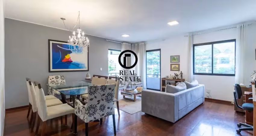 Apartamento para venda - 147m², 3 dormitórios, sendo 2 suites, 2 vagas - campo belo
