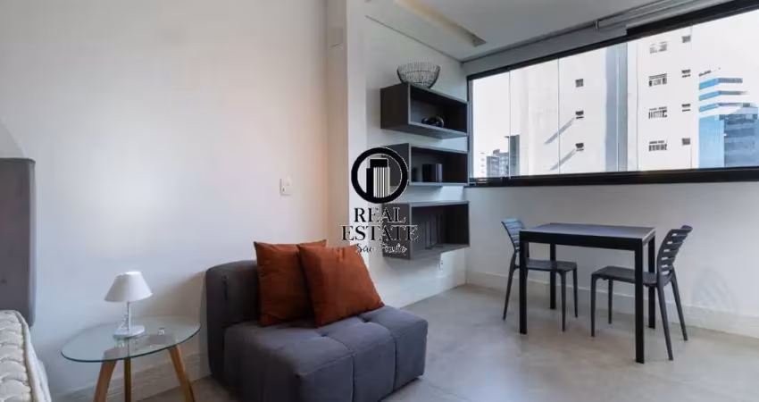 Apartamento para venda - 29m², 1 dormitório, sendo 1 suites, 1 vaga - vila olímpia