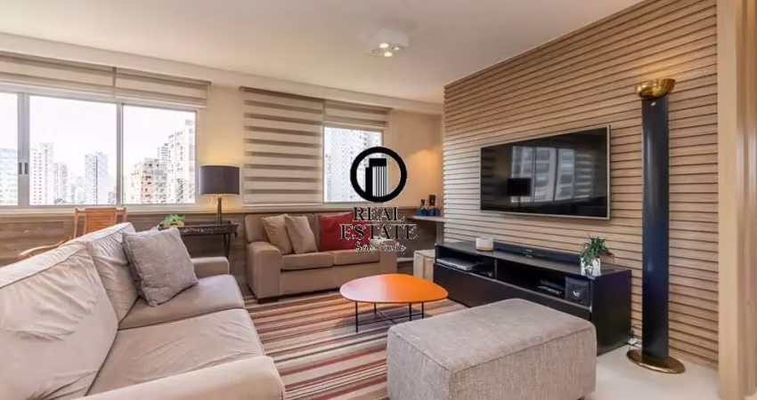 Apartamento para venda - 104m², 2 dormitórios, 1 vaga - vila olímpia