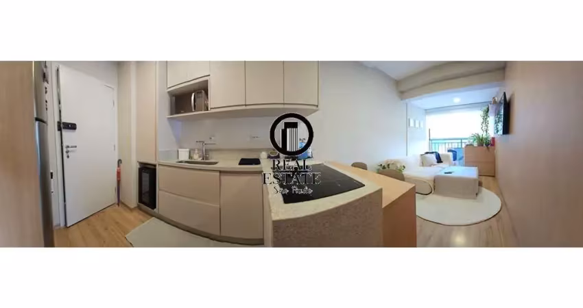Apartamento para venda - 31m², 1 dormitório, sendo 1 suites, 1 vaga - moema