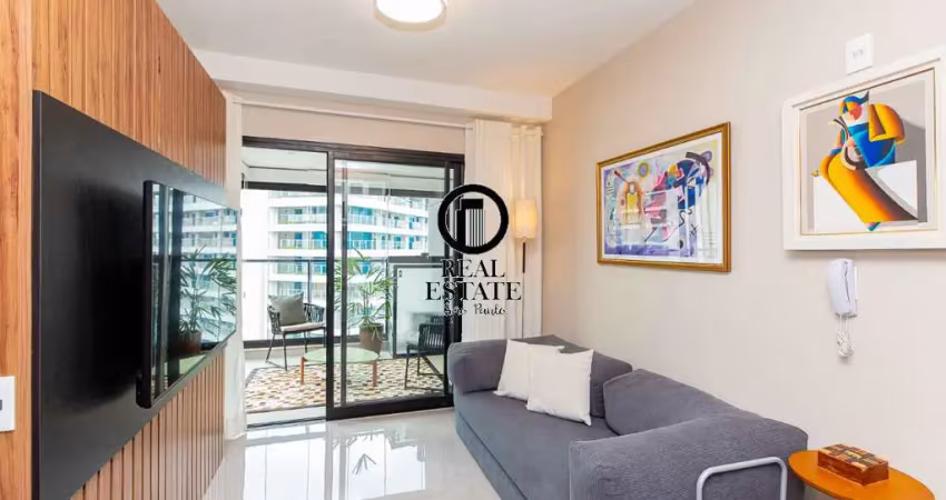 Apartamento para venda - 42m², 1 dormitório, sendo 1 suites, 1 vaga - moema