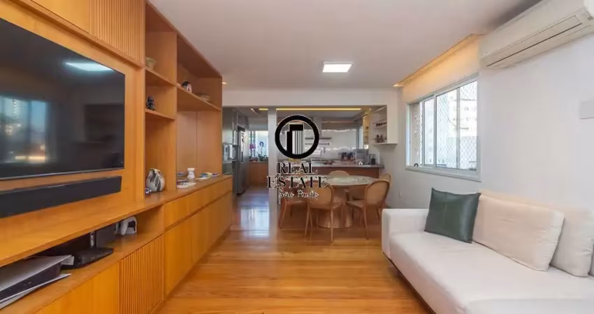 Apartamento para venda - 130m², 3 dormitórios, sendo 1 suites, 1 vaga - itaim bibi