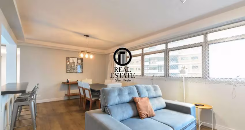 Apartamento para venda - 116m², 2 dormitórios, sendo 1 suites, 1 vaga - itaim bibi