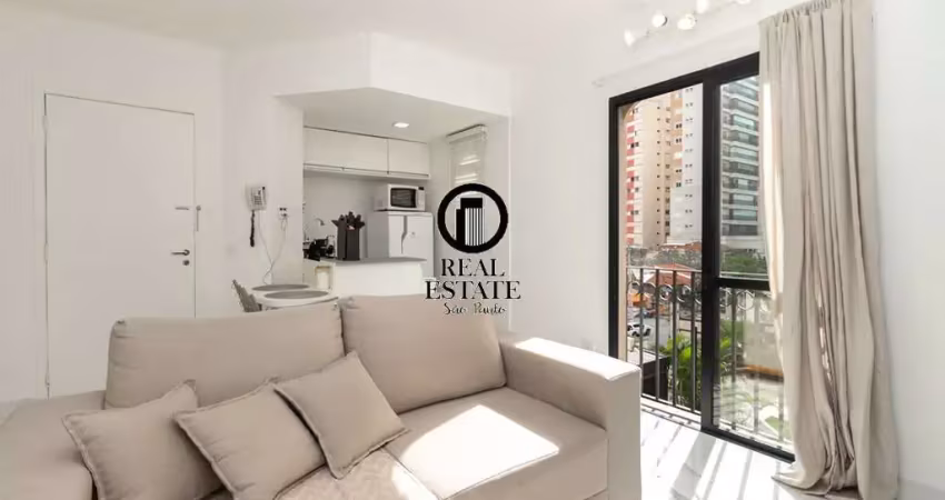 Apartamento para venda - 35m², 1 dormitório, 1 vaga - itaim bibi