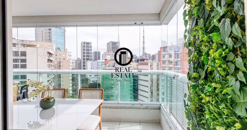 Apartamento para venda - 80m², 2 dormitórios, sendo 2 suites, 2 vagas - bela vista