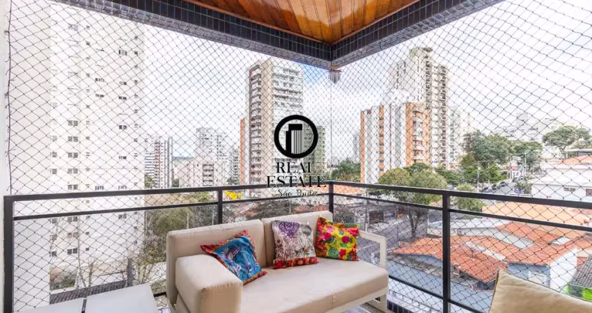 Apartamento para venda - 161m², 3 dormitórios, sendo 3 suites, 4 vagas - vila mascote