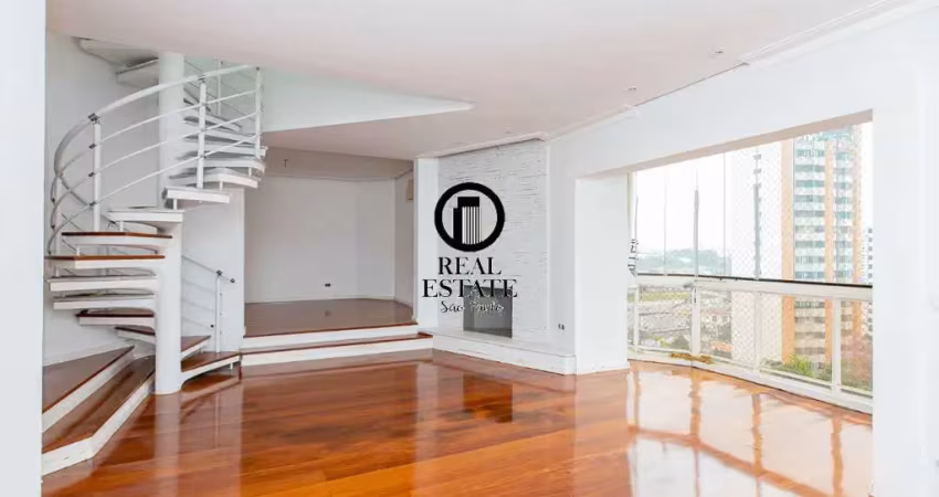 Cobertura duplex para venda - 400m², 4 dormitórios, sendo 3 suites, 5 vagas - moema