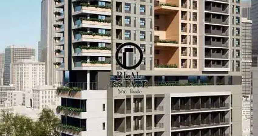 Apartamento para venda - 25.3m², 1 dormitório, pinheiros