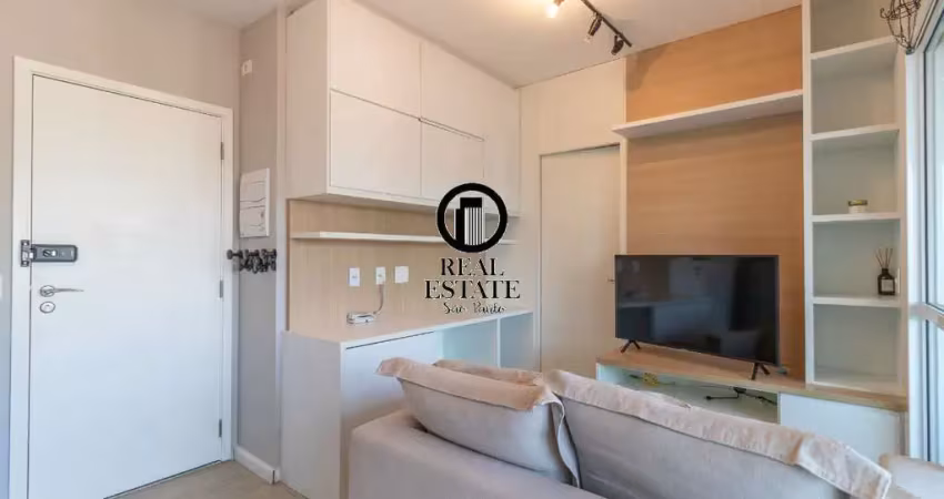 Apartamento para venda - 38m², 1 dormitório, sendo 1 suites, 1 vaga - cidade monções