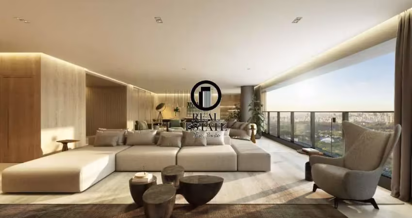 Apartamento para venda - 300m², 4 dormitórios, sendo 4 suites, 4 vagas - indianópolis