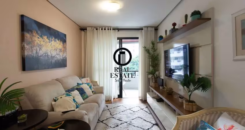 Apartamento para venda - 72m², 2 dormitórios, sendo 1 suites, 2 vagas - moema
